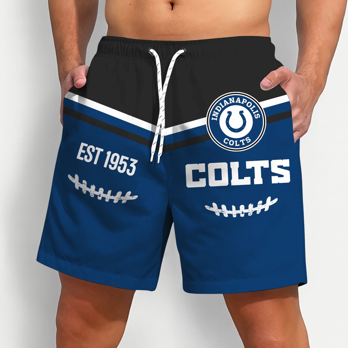 PREMIUM NFL X IND Short Pants For Men Gifts FOR FAN 2025 NDT NHM