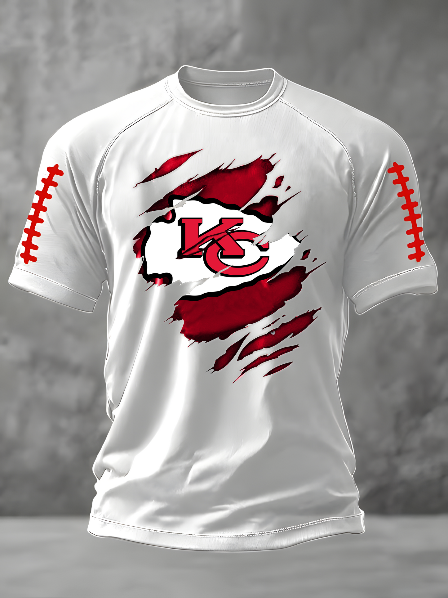 PREMIUM NFL X KCC Freedom American Flag Print Casual T-Shirt NDT HLP