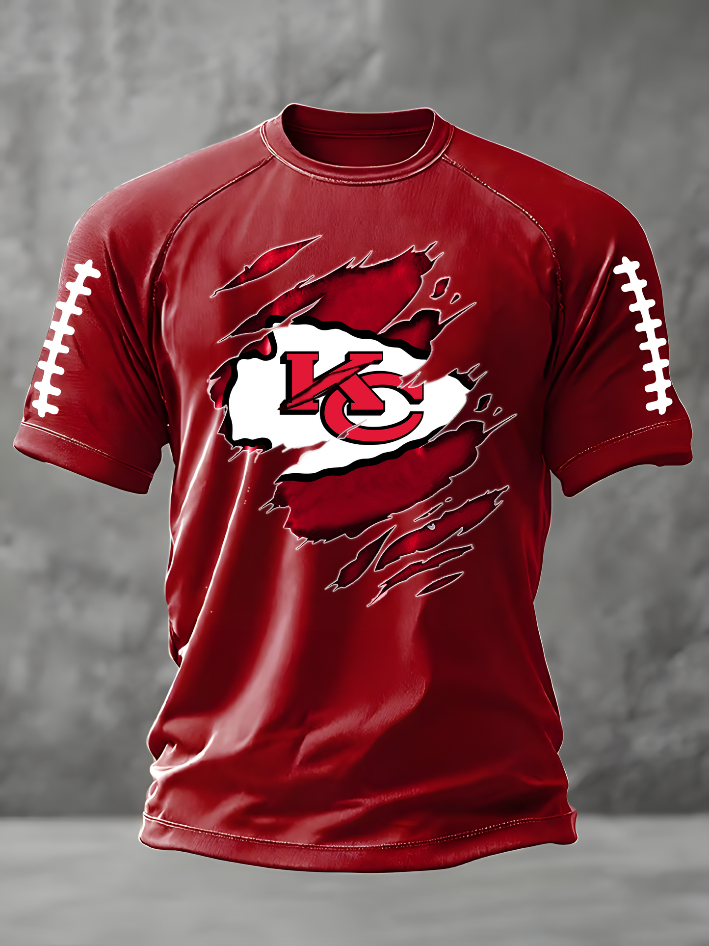 PREMIUM NFL X KCC Freedom American Flag Print Casual T-Shirt NDT HLP