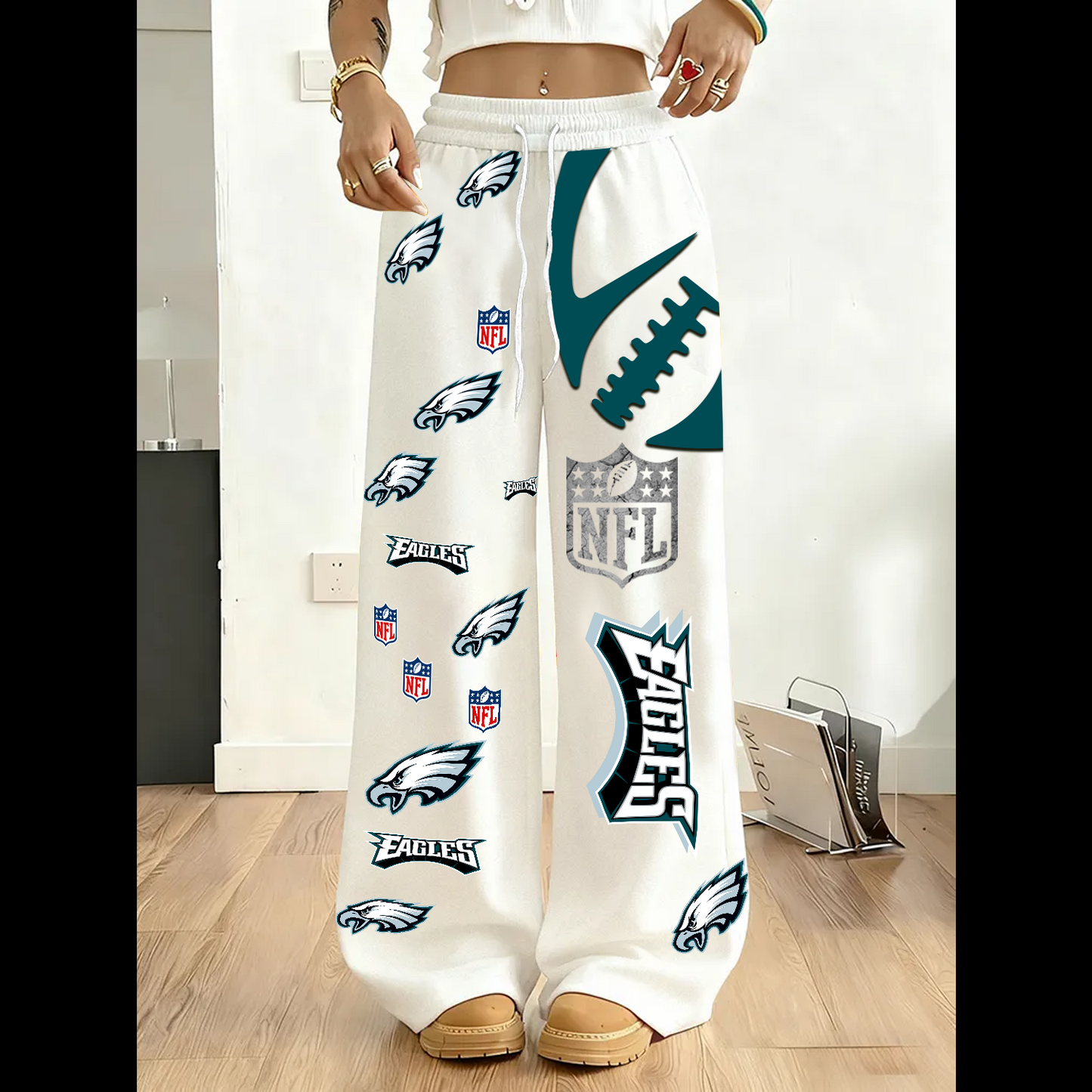 PREMIUM NFL X PHI 3D Casual Graphic Sweatpants NDT TDT
