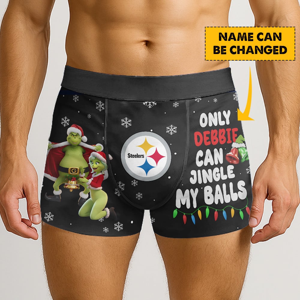 PREMIUM NFL X PIT  BOXER FOR PARTY ALL NIGHT LONG NDT NHM 2025