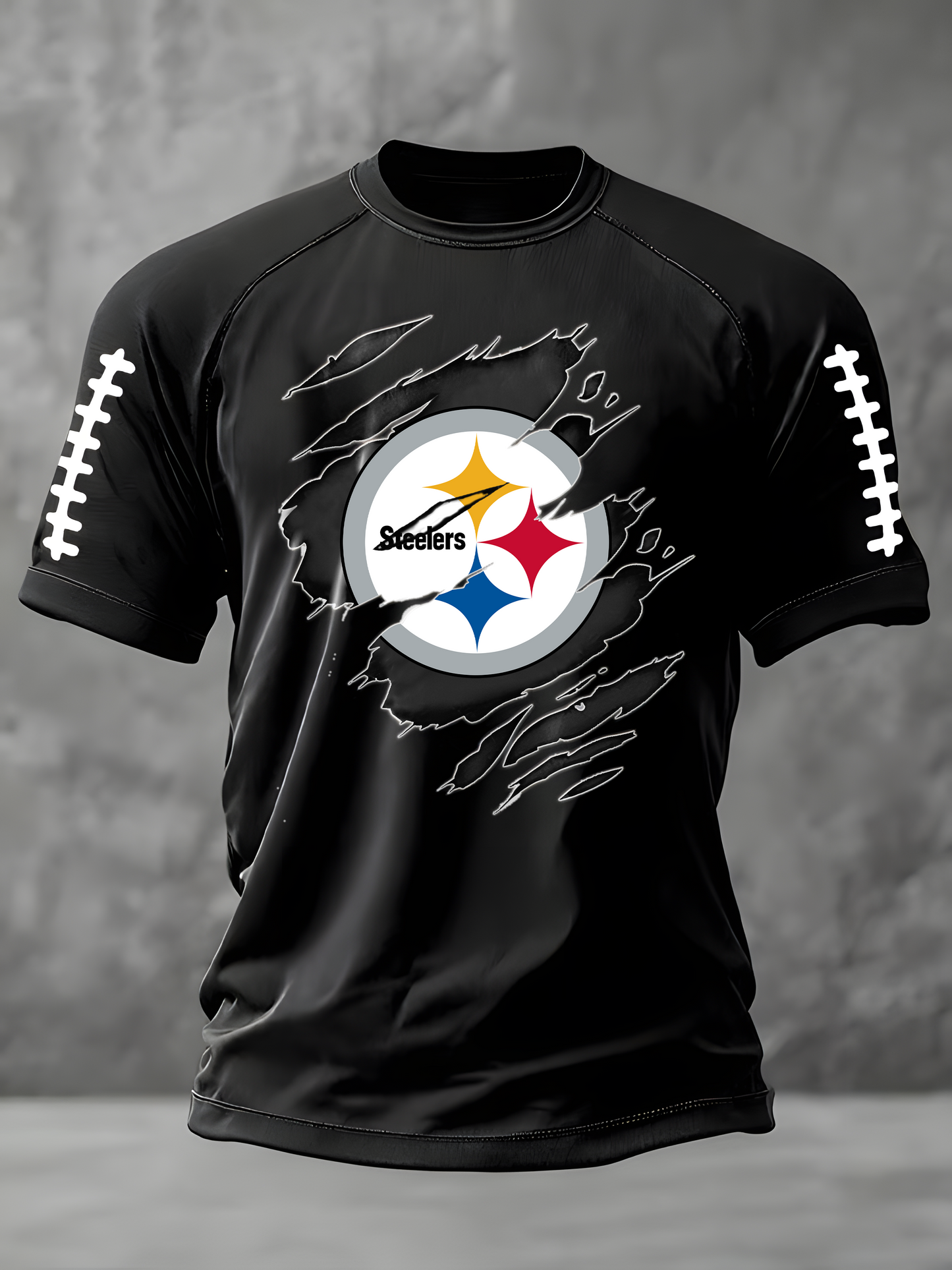 PREMIUM NFL X PS Freedom American Flag Print Casual T-Shirt NDT HLP