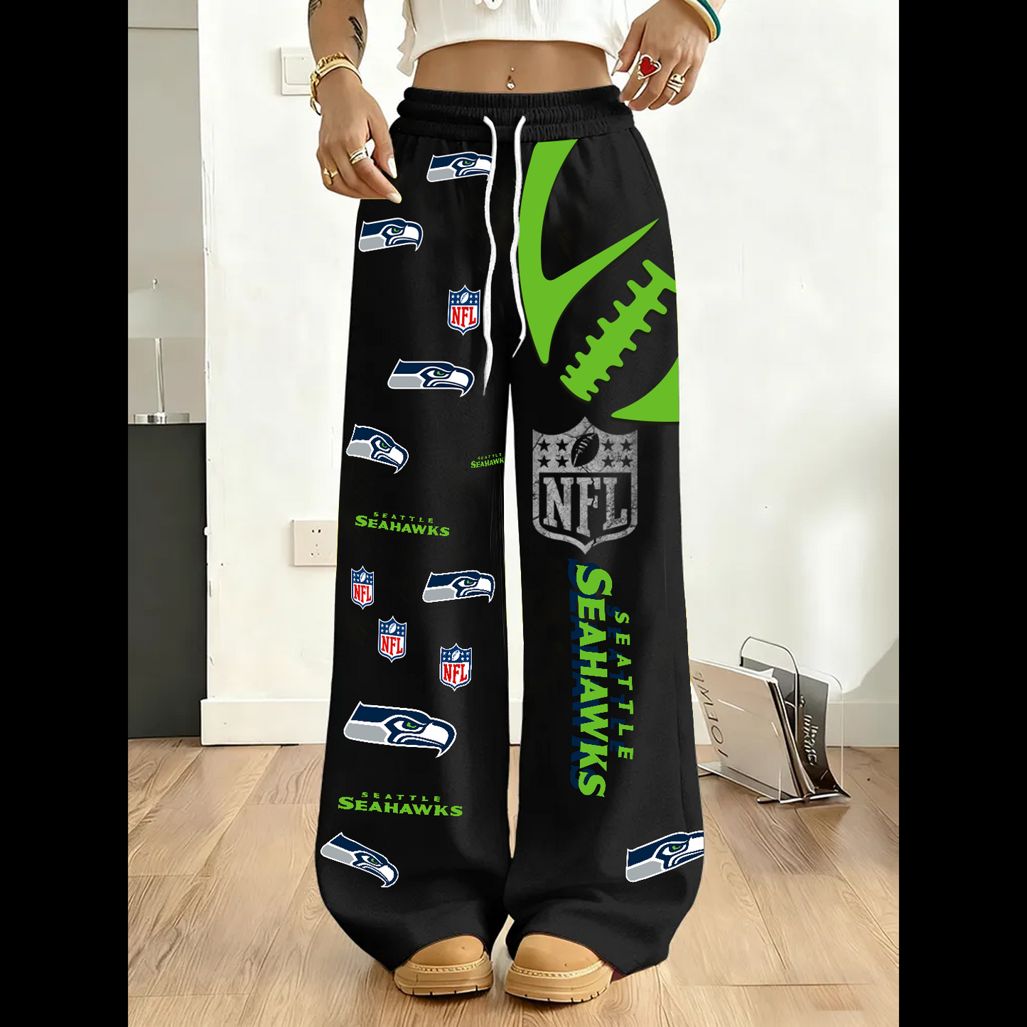 PREMIUM NFL X SEA 3D Casual Graphic Sweatpants NDT TDT
