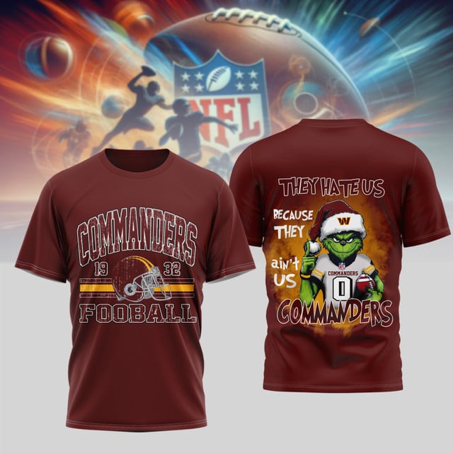 PREMIUM NFL X WAS GRINCH 3D SHIRT NDT NHM