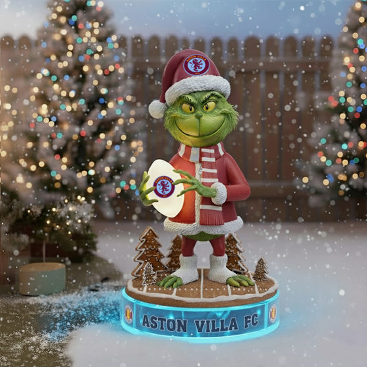 PREMIUM EPL X AST Holiday Spirit Collectible Grinch Statue led light NDT NHM 101125