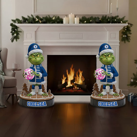 PREMIUM EPL X CHEL Holiday Spirit Collectible Grinch Statue NDT NHM 141125