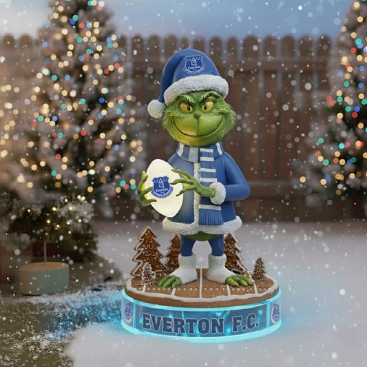 PREMIUM EPL X EVE Holiday Spirit Collectible Grinch Statue led light NDT NHM 111125