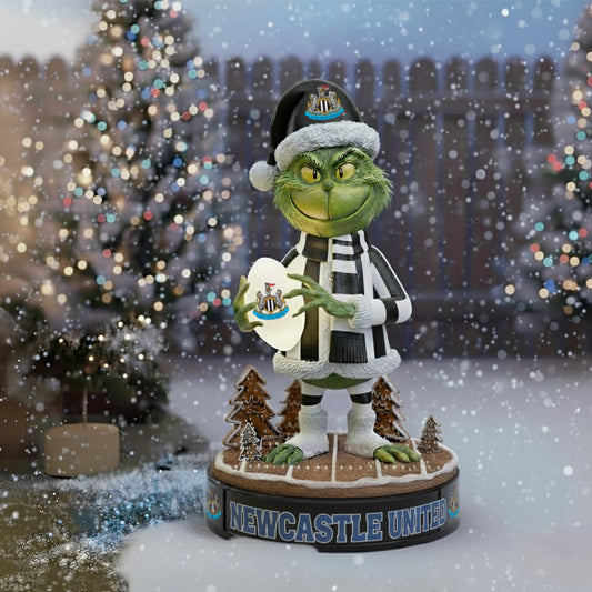 PREMIUM EPL X NEW  Holiday Spirit Collectible Grinch Statue led light NDT NHM 111125