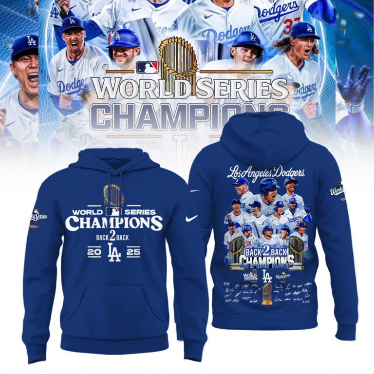 PREMIUM MLB X LAD  – National League Champions 2025 CLASSIC HOODIE V6  NDT TDT 041125