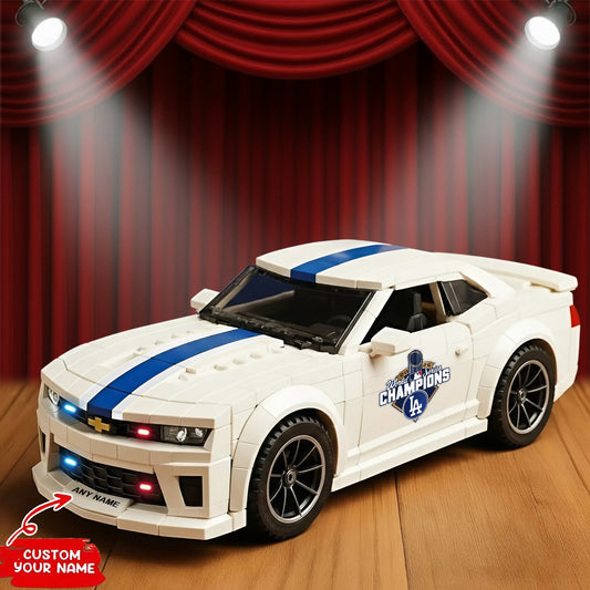 PREMIUM MLB x LAD – National League Champions 2025 LED LIGHT Team Camaro Z28 NDT NHM 051125