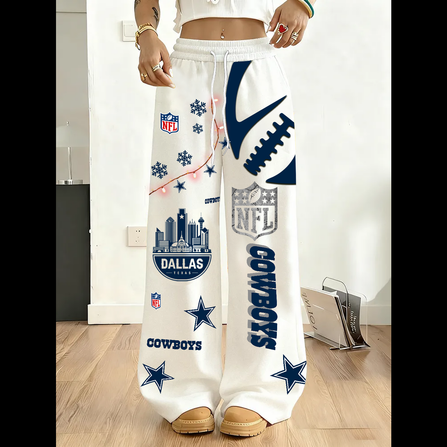 PREMIUM NFL X DAL 3D Casual Graphic Sweatpants V3 NDT TDT 101125