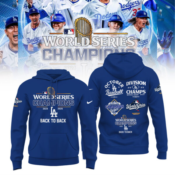 PREMIUM MLB X LAD  – National League Champions 2025 CLASSIC HOODIE V5  NDT NHM 041125