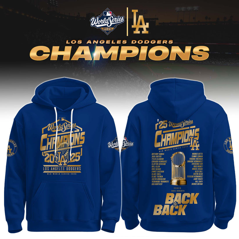 PREMIUM MLB X LAD  – National League Champions 2025 CLASSIC HOODIE V7  NDT TDT 041125