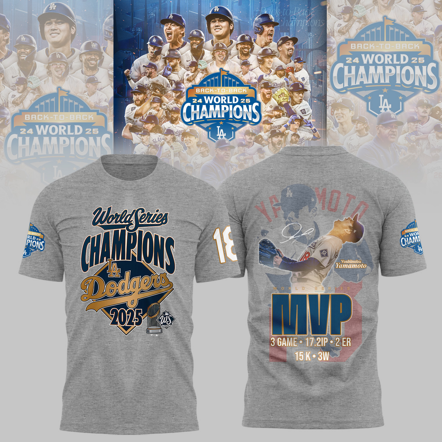 PREMIUM MLB X LAD  – National League Champions 2025 Shirt NDT NHM V5 041125