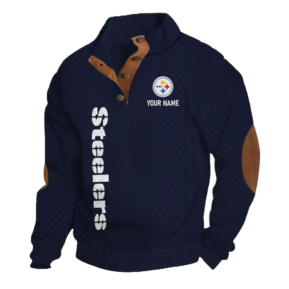 PS NFL Basic Knitted Stand Collar Sweatshirt DDT CTND