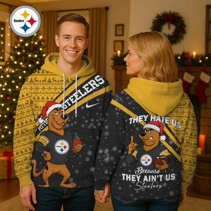 PS Premium NFL Funny Christmas Scooby Doo 3D Hoodie DDT CTND