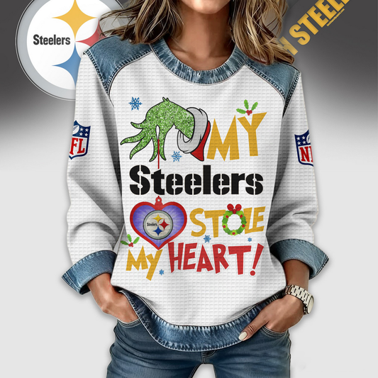 PS Premium NFL Grinch Women‘s Casual Sweatshirt DDT 081125 NTL