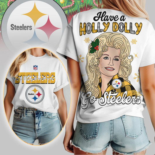 PS Premium NFL Have A Holly Dolly Women Shirt DDT CTND