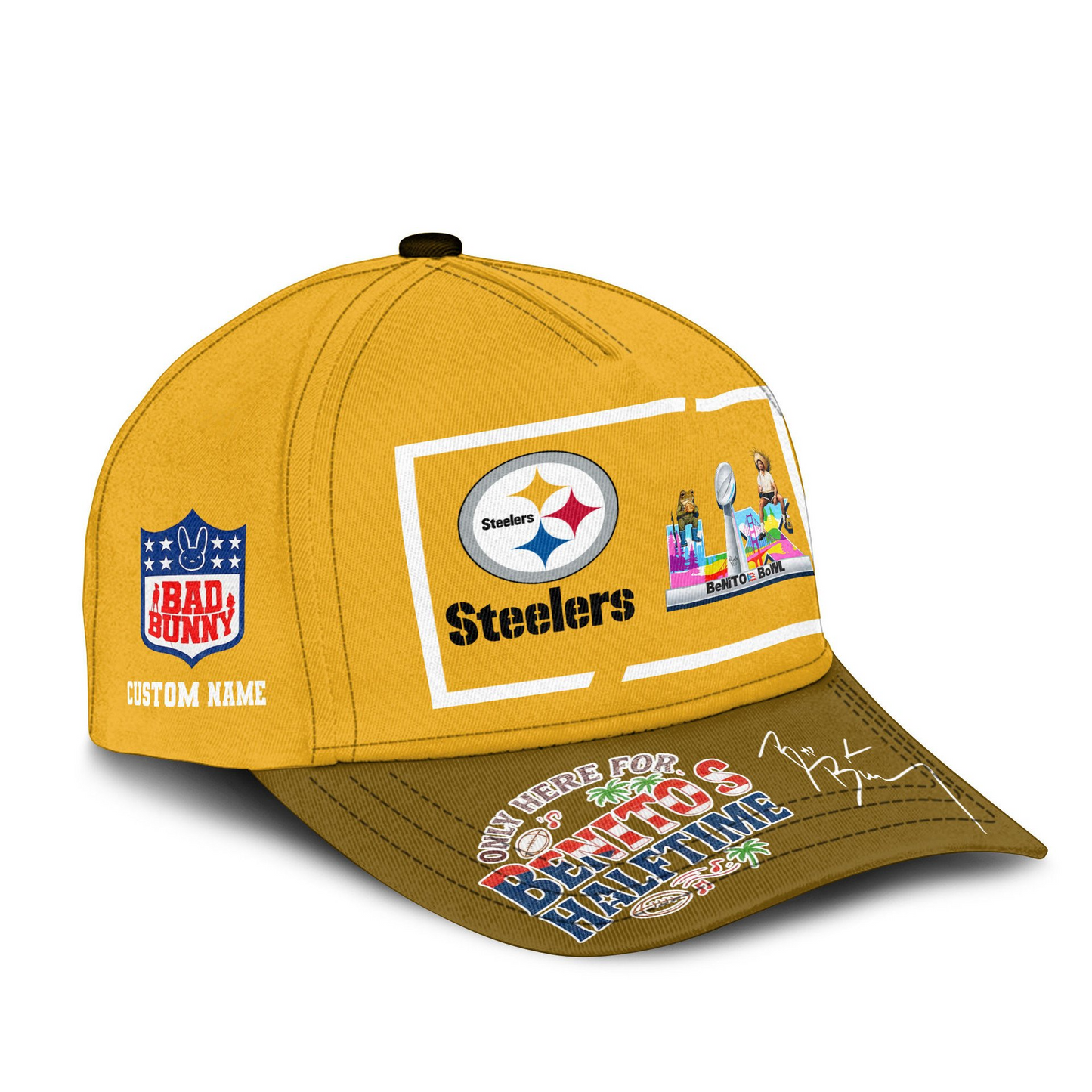 PS Premium NFL Only Here For Benitos Halftime Cap DDT HLPHUONG