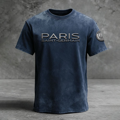 PSG x UEFA Embossed Tshirt DATND TANTD 2310