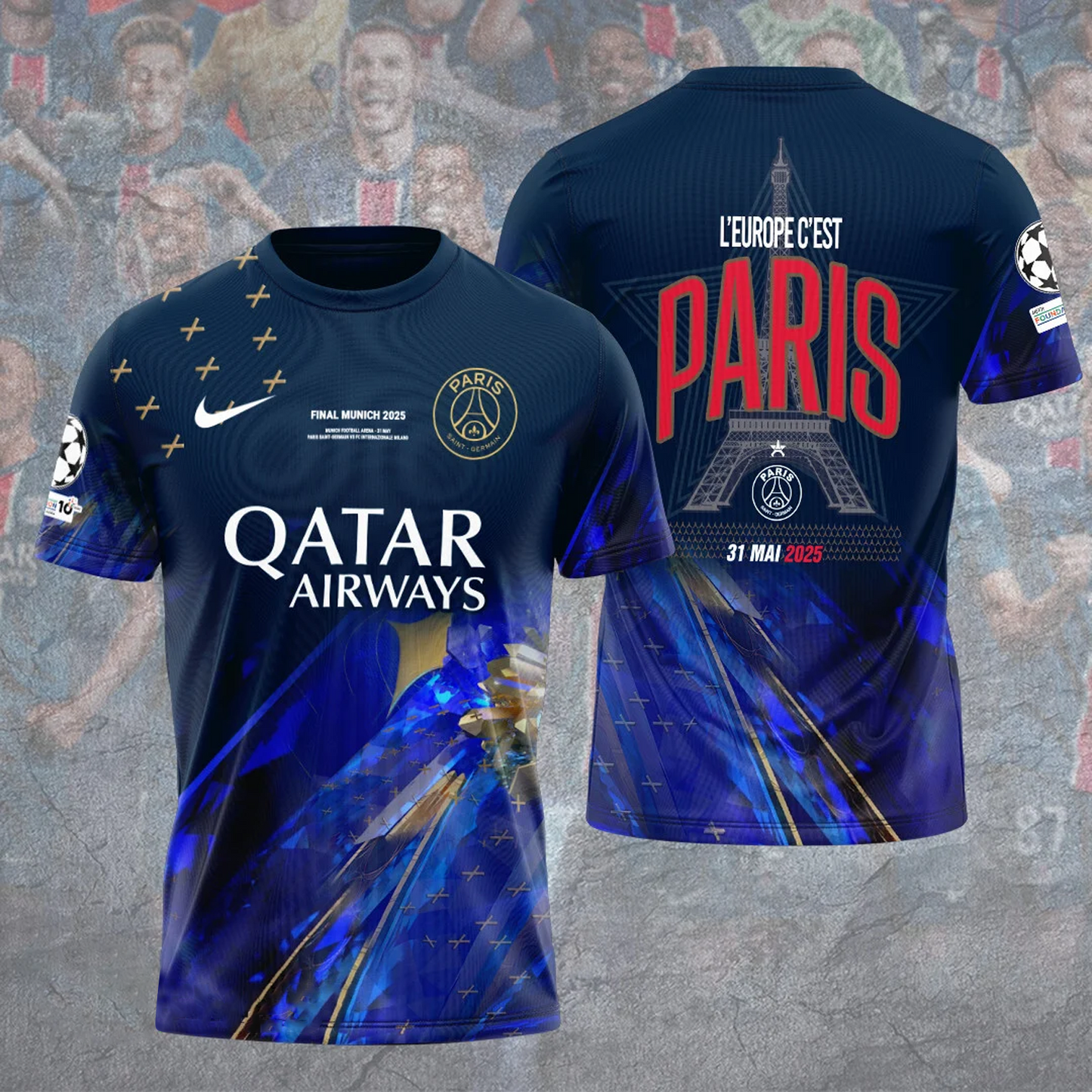 PSG 3D Apparels V1 DATND TANTD