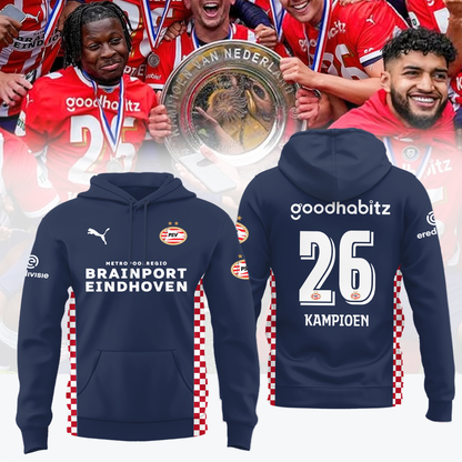 PSV Kampioenen Eredivisie V13 2025 Shirt DDTTTV