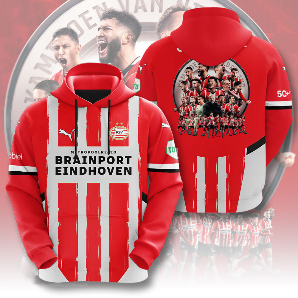 PSV Kampioenen Eredivisie V2 2025 Shirt DDTTTV