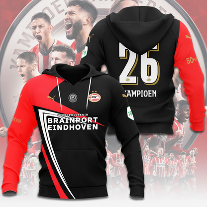PSV Kampioenen Eredivisie V3 2025 Shirt DDTTTV