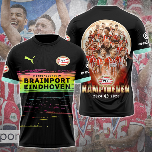 PSV Kampioenen Eredivisie V4 2025 Shirt DDTTTV
