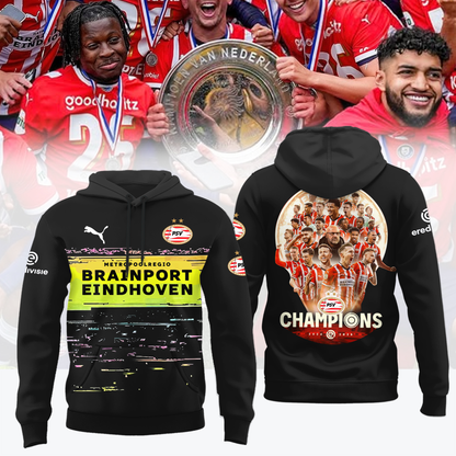 PSV Kampioenen Eredivisie V9 2025 Shirt DDTTTV