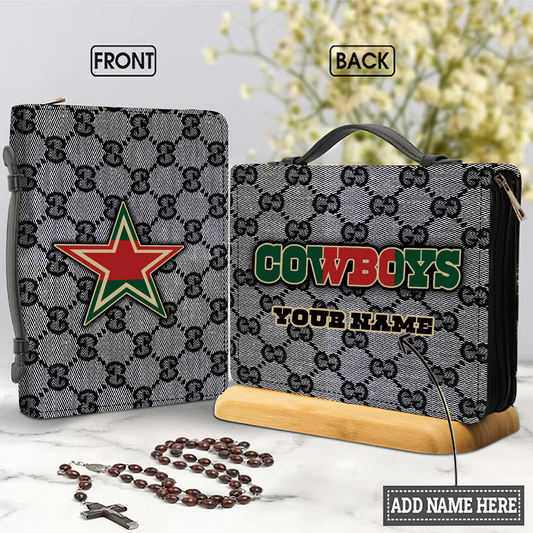Personalized Name NFL DC Bible Cover
