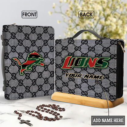 Personalized Name NFL DL Bible Cover