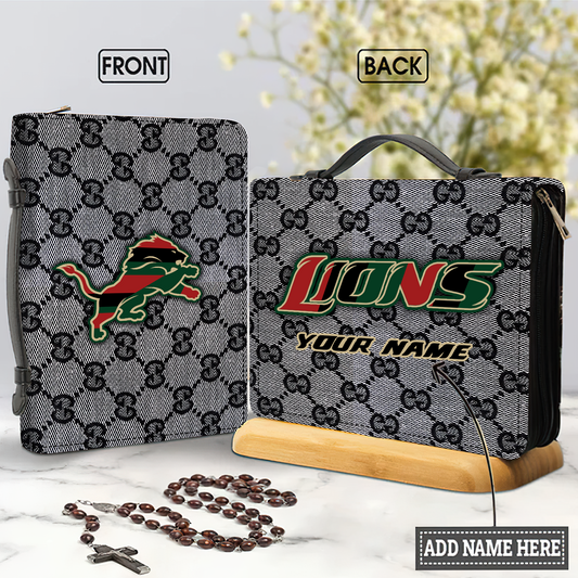 Personalized Name NFL DL Bible Cover