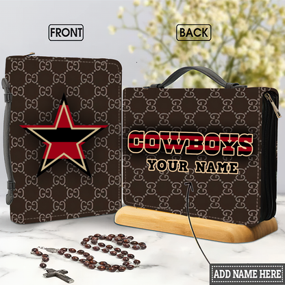 Personalized Name NFL DC GC Bible Cover