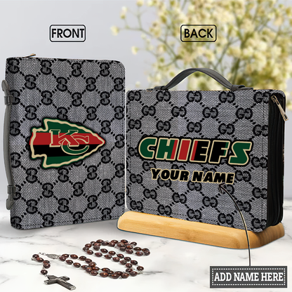 Personalized Name NFL KCC Bible Cover