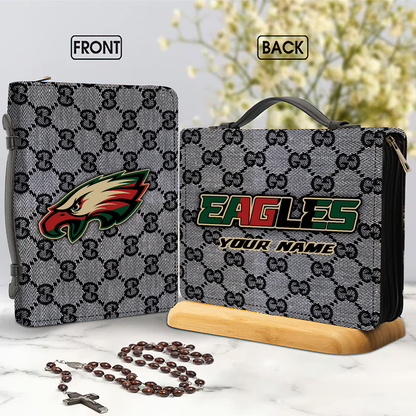 Personalized Name NFL PE Bible Cover