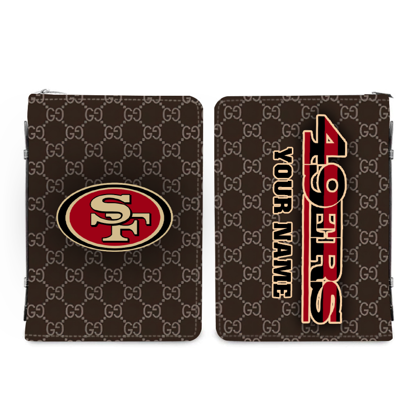 Personalized Name NFL SF49 GC Bible Cover