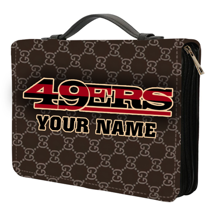 Personalized Name NFL SF49 GC Bible Cover