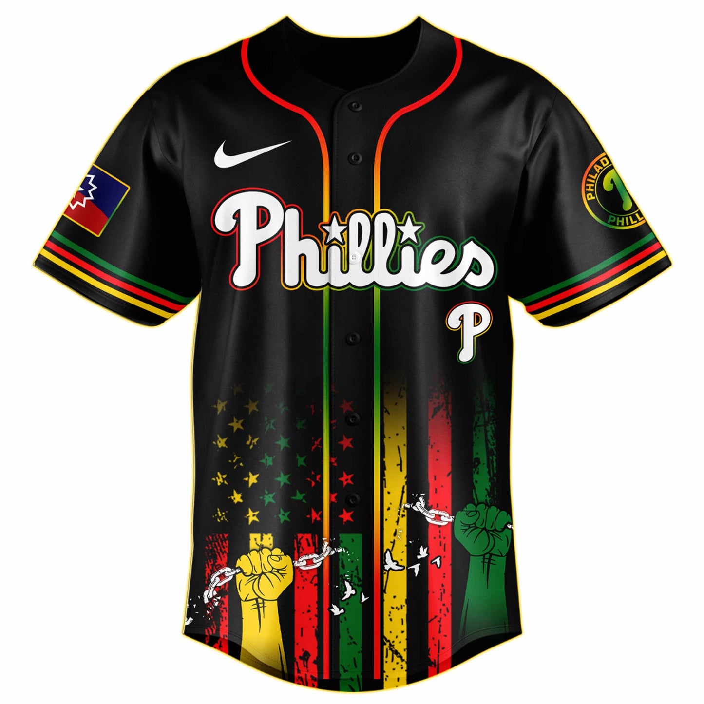Philadelphia Phillies MLB X Juneteenth Day Baseball Jerseys NDD