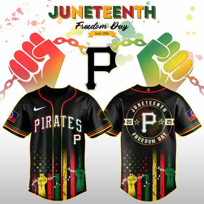 Pittsburgh Pirates MLB X Juneteenth Day Baseball Jerseys NDD