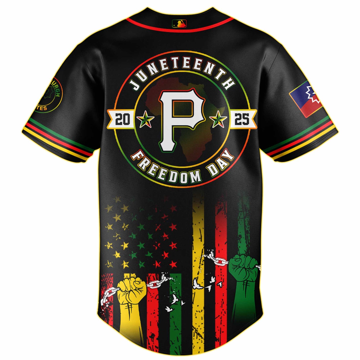 Pittsburgh Pirates MLB X Juneteenth Day Baseball Jerseys NDD