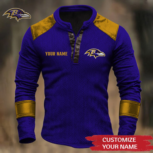 Premium NFL BAL Button Down Jacket V1 NMD NHM