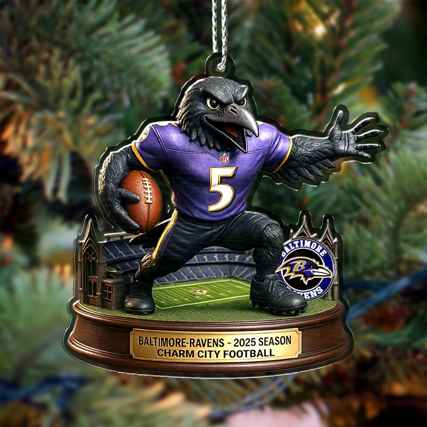 Premium NFL BAL Chrismast Ornament V4 NMD TTV