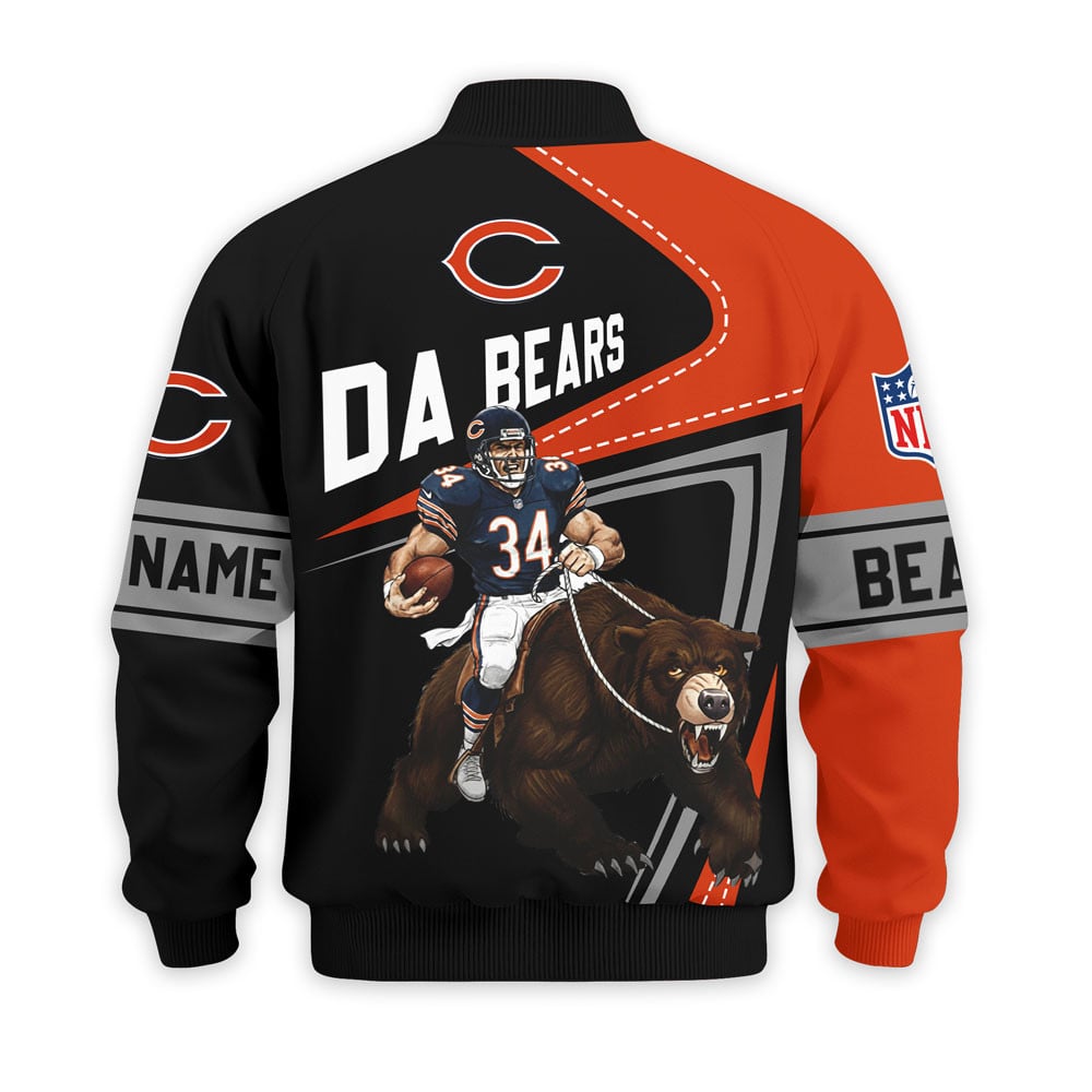 Premium NFL CHI Bomber Jacket V1 NMD NHM