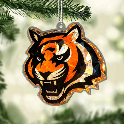 Premium NFL CIN Chrismast Ornament V4 NMD TTV