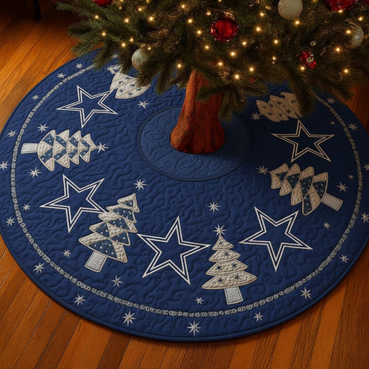 Premium NFL DAL Chrismast Tree Skirt V2 NMD NHM