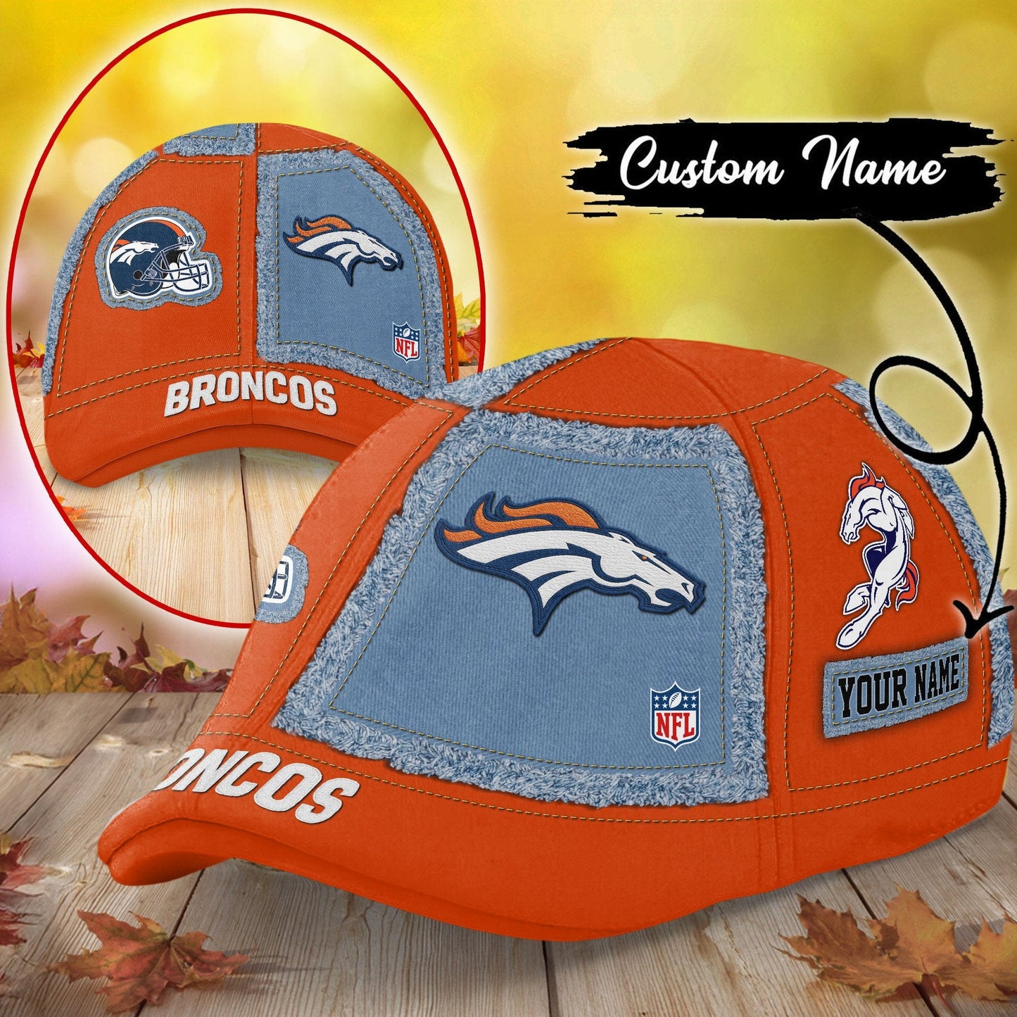 Premium NFL DEN Ivy Cap V1 NMD NHM