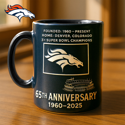 Premium NFL DEN The Anniversary Mug V1 NMD TTV