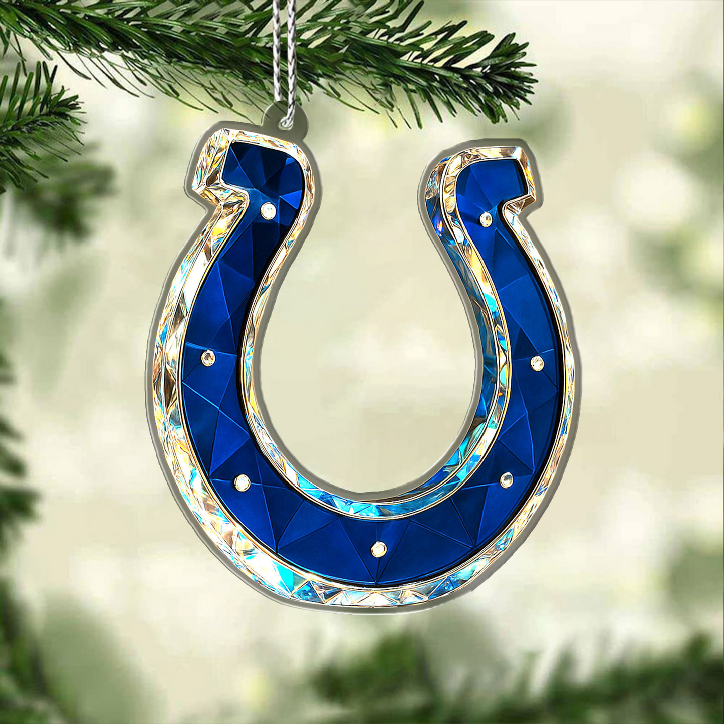 Premium NFL IND Chrismast Ornament V4 NMD TTV