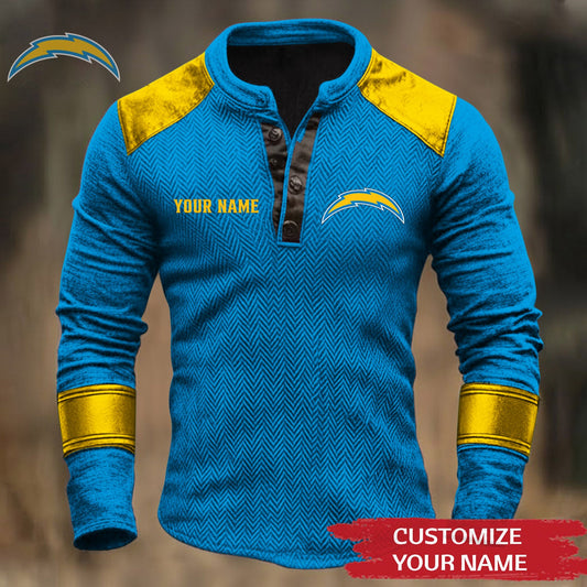 Premium NFL LAC Button Down Jacket V1 NMD NHM